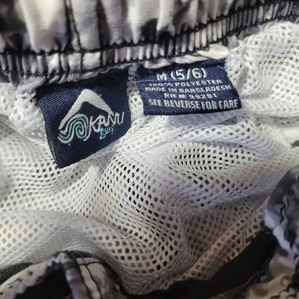 Kanu Surf Boys Swim Trunks - Size 5/6 - Tie Dye